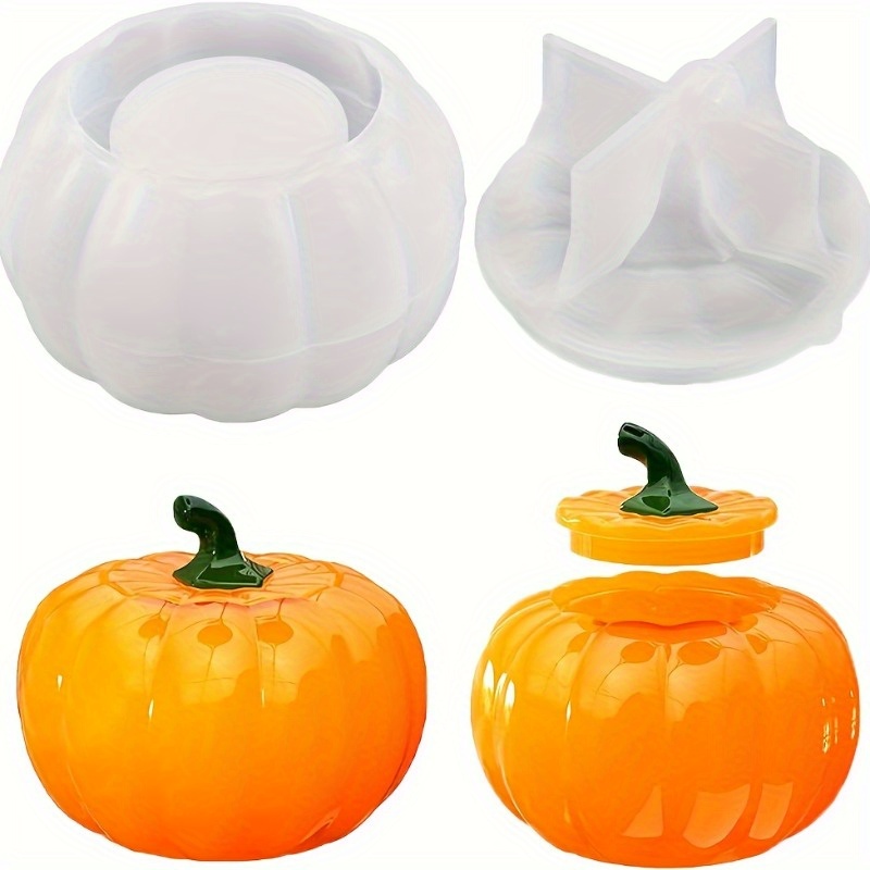 Candle Making Moulds - 2 buah stoples labu cetakan silikon