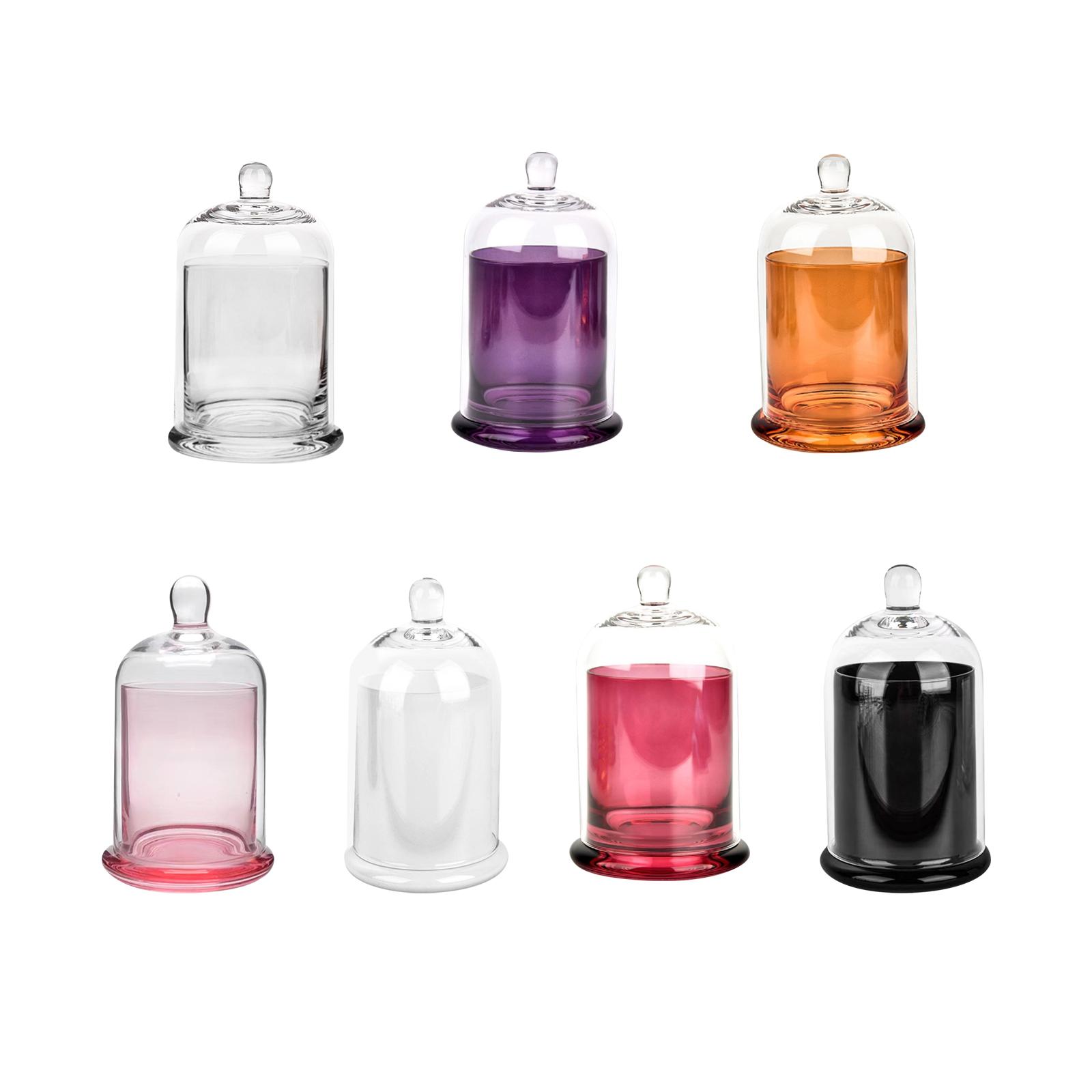 Candle Making Glass Jars - Kubah Kaca Penutup Lilin untuk Dekorasi