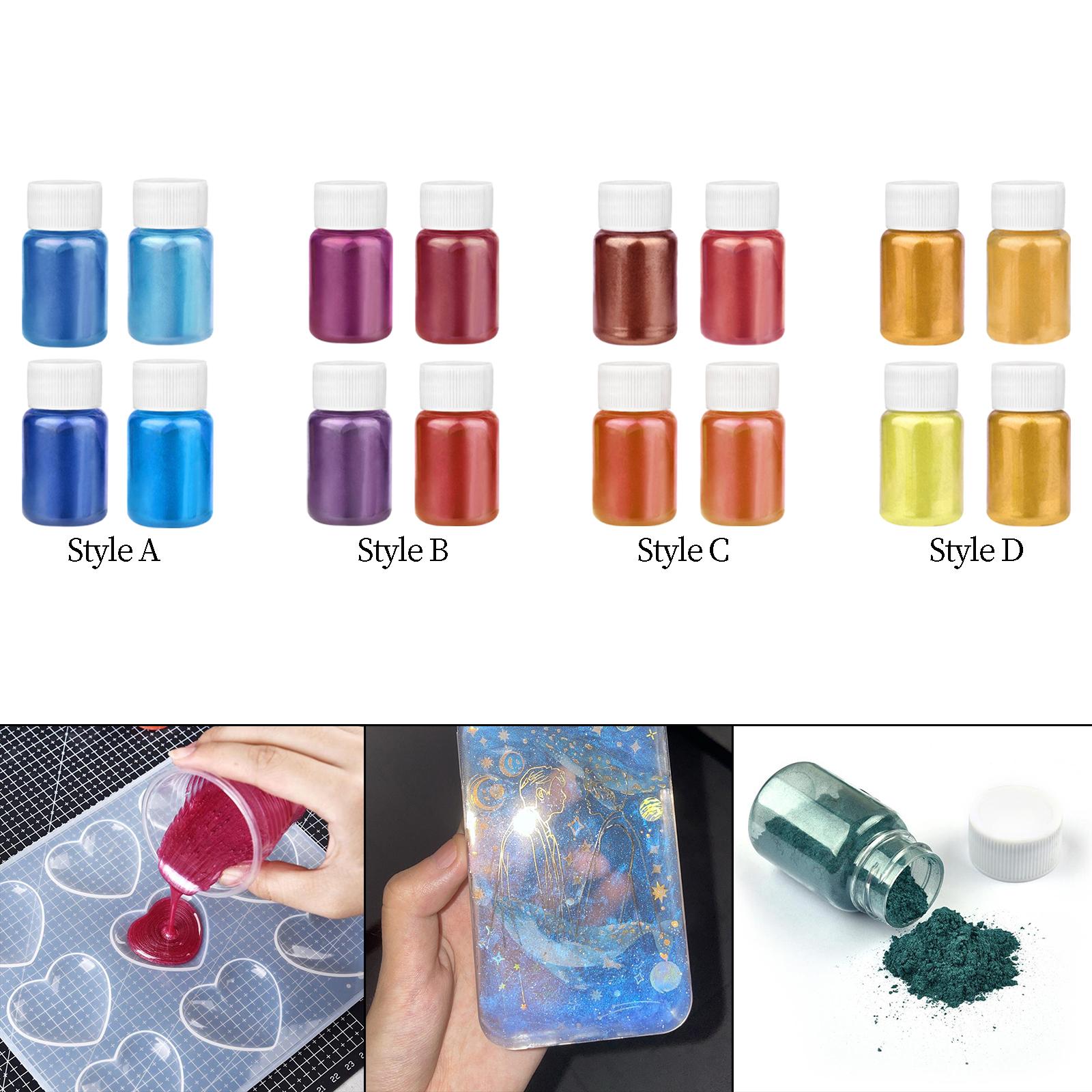 Candle Making Bath - 4 Buah Bubuk Mika Mutiara Pigmen
