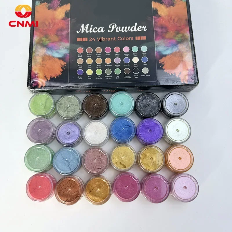 Candle Making Bath - 24 Warna 6g CNMI Bubuk Mika