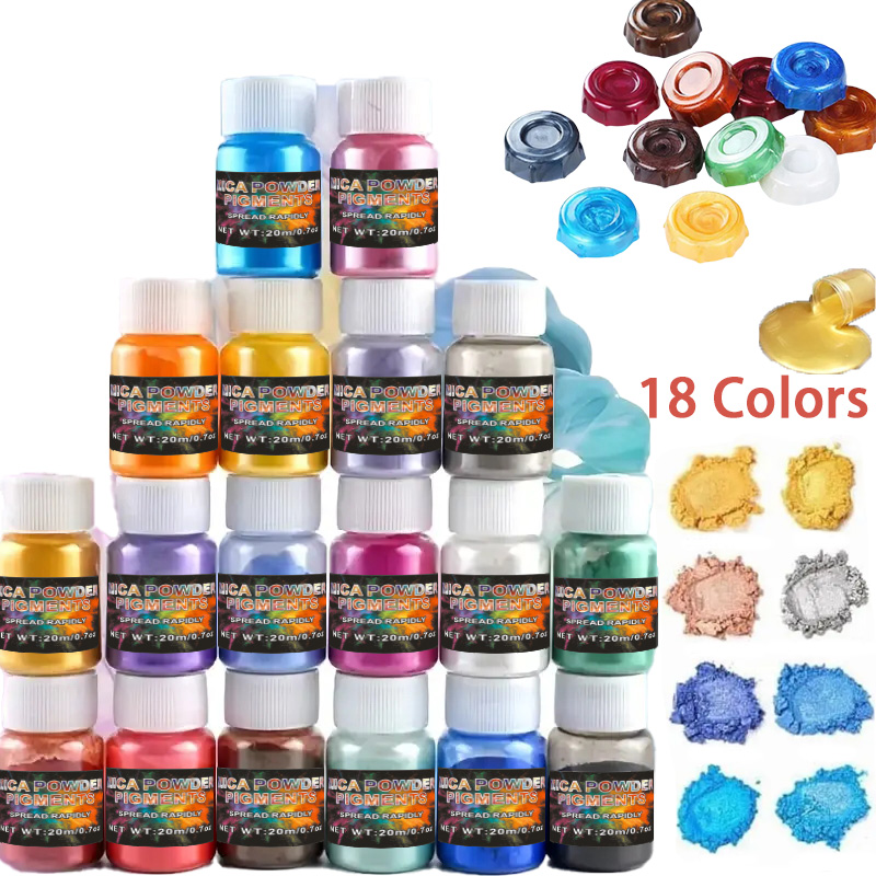 Candle Making Bath - 20ml Bubuk Mika 9/18 Warna Pigmen