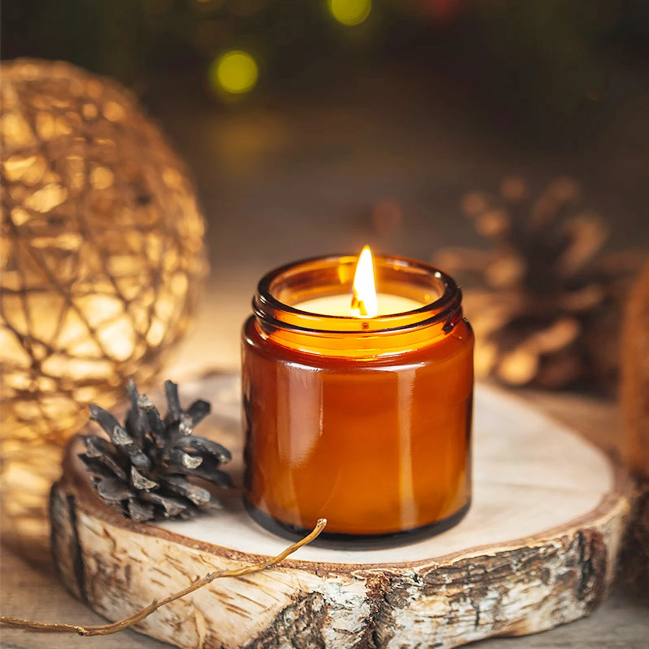 Stoples Lilin Kaca, Stoples Ka - Candle Making Glass Jars ulasan dan harga
