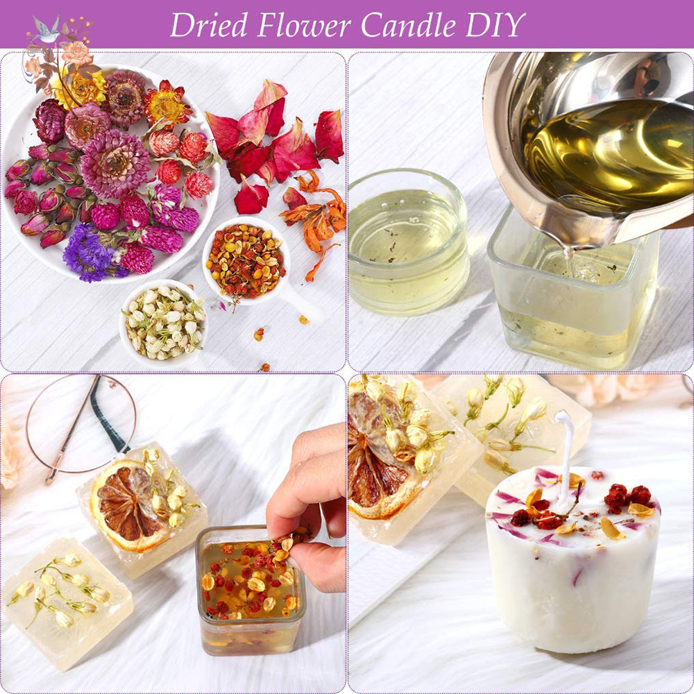 15 Kantong Bunga Kering Kit Ar - Candle Making Bath ulasan dan harga