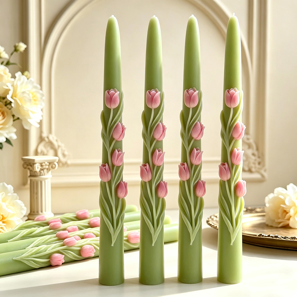 Cetakan Lilin Silikon Bentuk B - Candle Making Party ulasan dan harga