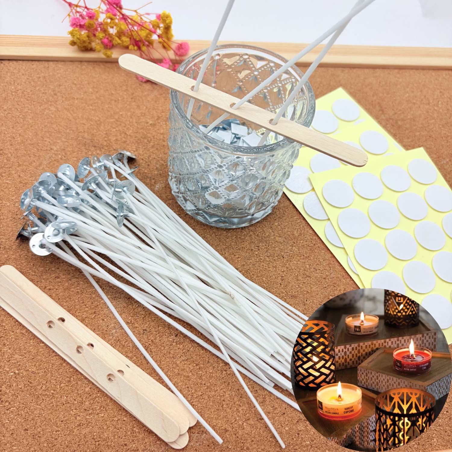 1 SET Perlengkapan Pembuatan L - Candle Making Kit Wholesale ulasan dan harga