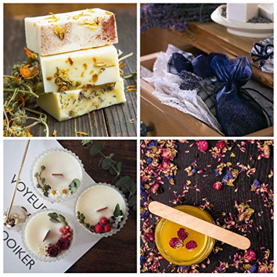 9 Kantong Bunga Kering, 100% B - Candle Making Bath ulasan dan harga
