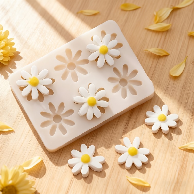 1 Buah Cetakan Silikon Bunga M - Candle Making Moulds ulasan dan harga
