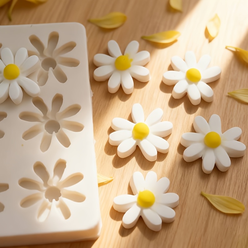 1 Buah Cetakan Silikon Bunga M - Candle Making Moulds ulasan dan harga