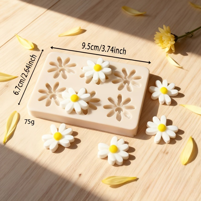 1 Buah Cetakan Silikon Bunga M - Candle Making Moulds ulasan dan harga