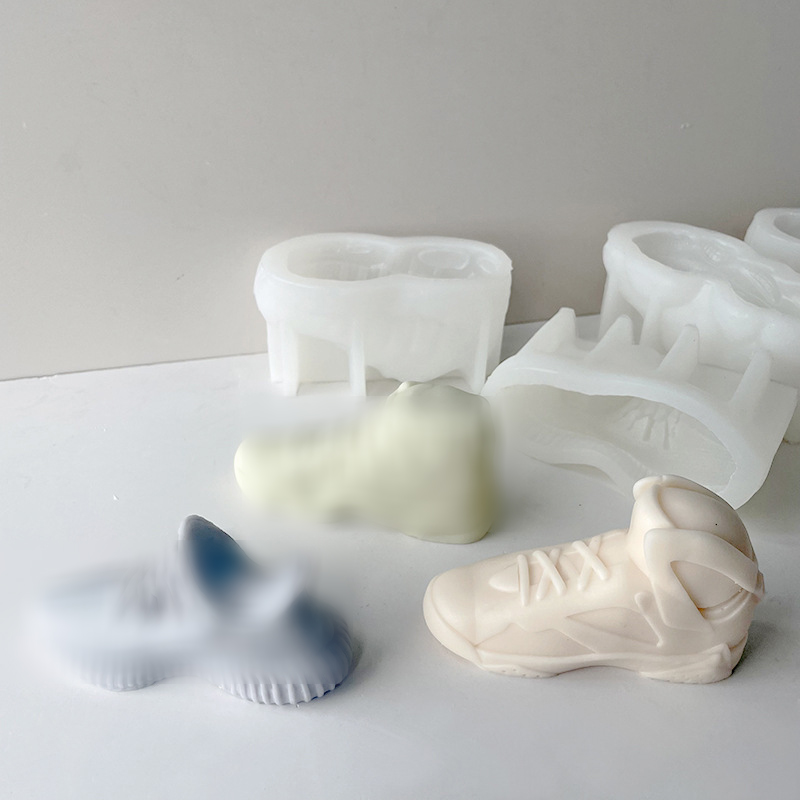Cetakan silikon Sneaker untuk  - Candle Making Jars ulasan dan harga