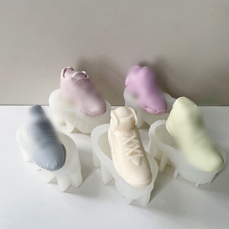 Cetakan silikon Sneaker untuk  - Candle Making Jars ulasan dan harga
