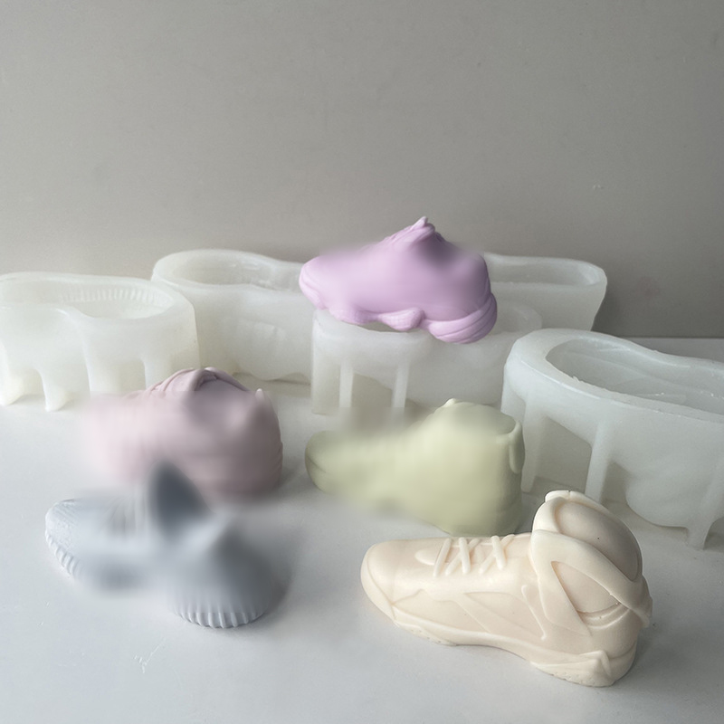 Cetakan silikon Sneaker untuk  - Candle Making Jars ulasan dan harga