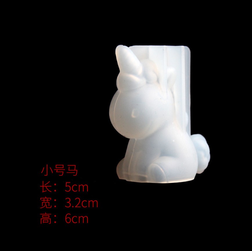 Transparan Unicorn Silikon Epo - Candle Making Moulds ulasan dan harga