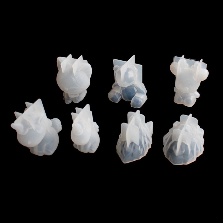 Transparan Unicorn Silikon Epo - Candle Making Moulds ulasan dan harga