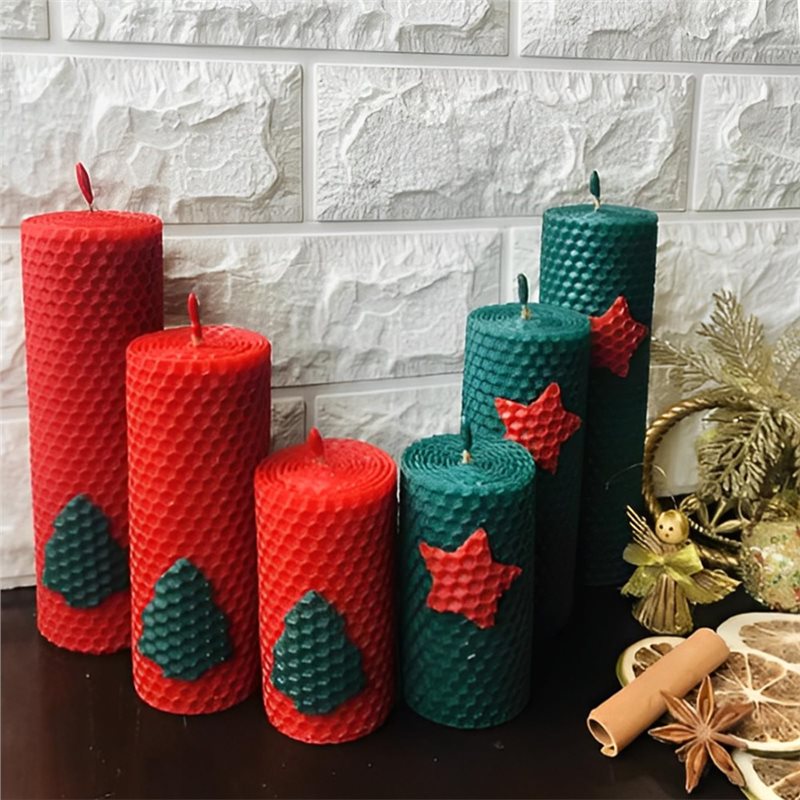 AT21-Lembaran Lilin Lebah (24  - Candle Making Kit Beeswax ulasan dan harga