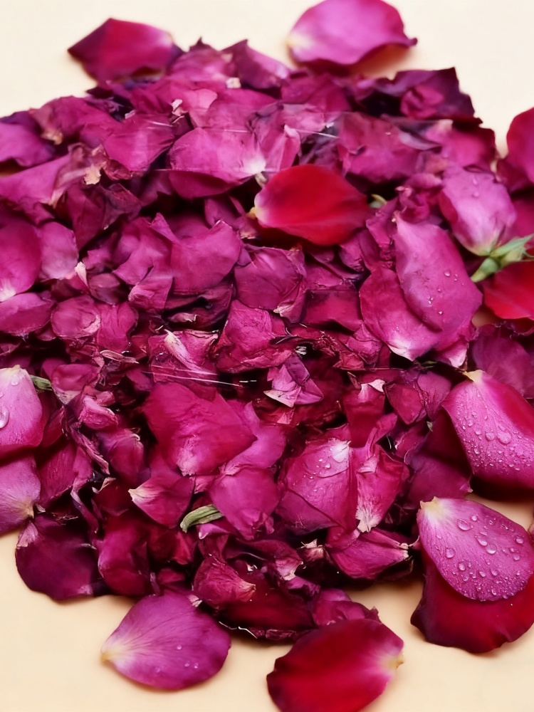 Kelopak Mawar Kering Alami unt - Candle Making Bath ulasan dan harga