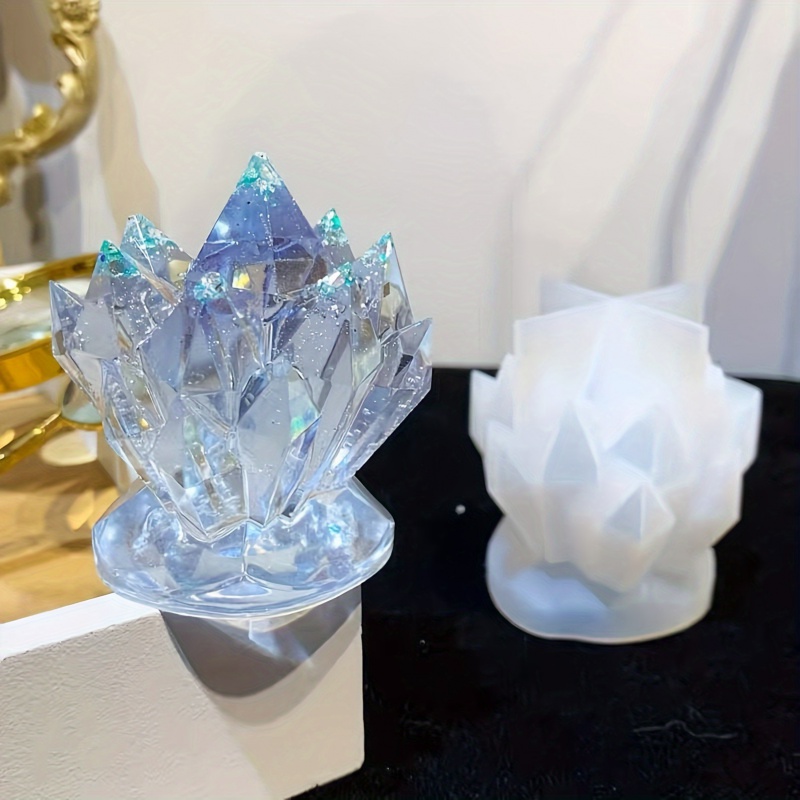 1 buah kumpulan kristal cetaka - Candle Making Moulds ulasan dan harga
