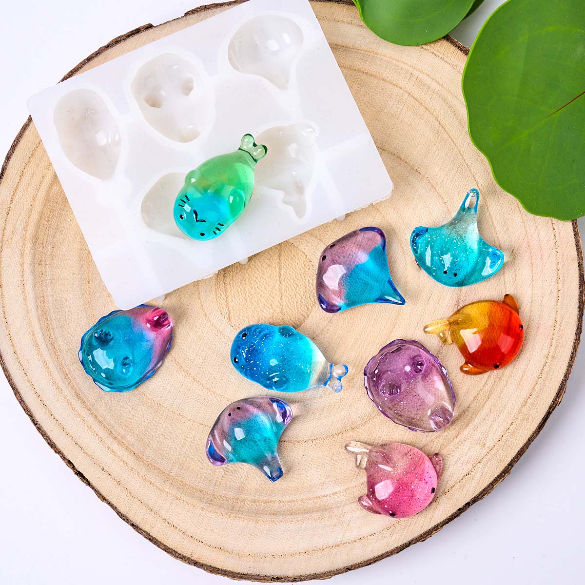 Cetakan Silikon Ikan Pari Kawa - Candle Making Moulds ulasan dan harga