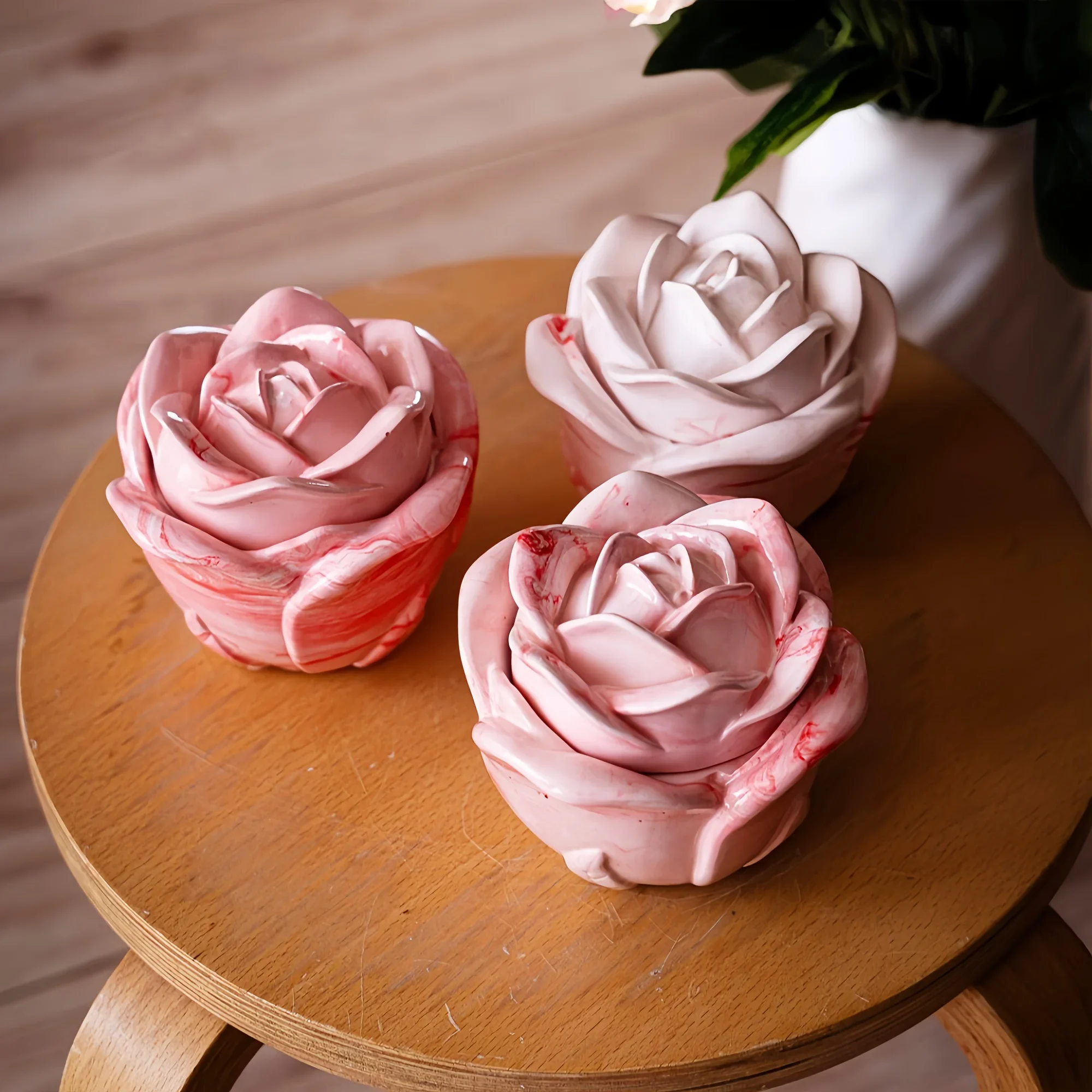Cetakan Silikon Bentuk Mawar 2 - Candle Making Moulds ulasan dan harga