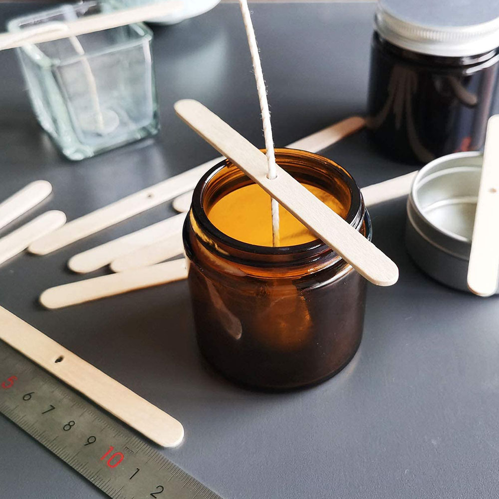 100 Buah/Tas Sumbu Lilin Tanpa - Soy Wax Pillar Blend ulasan dan harga