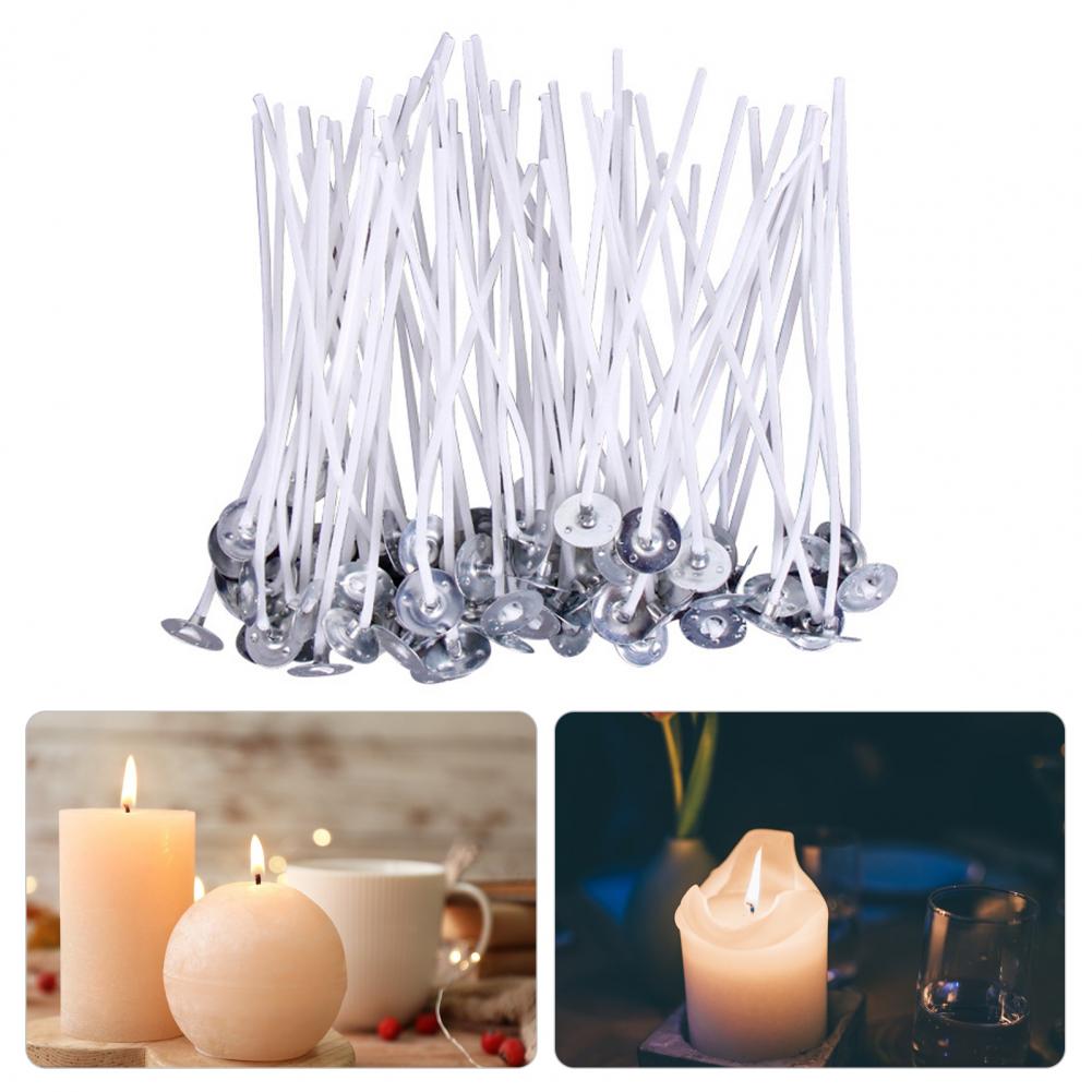 50Pcs Sumbu Lilin Kapas 10/12/ - Candle Making Kit Beeswax ulasan dan harga