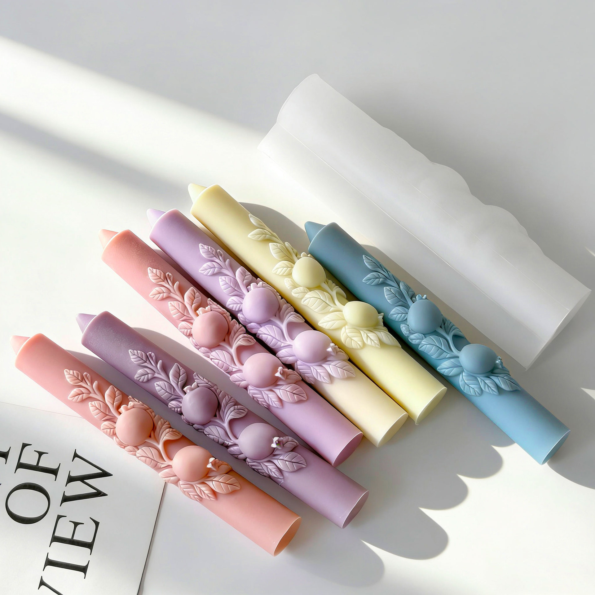 Cetakan Lilin Silikon Bentuk B - Soy Wax Pillar Blend ulasan dan harga