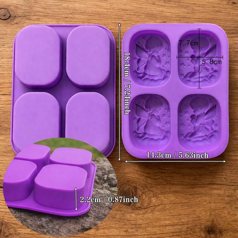 Cetakan Silikon Malaikat untuk - Candle Making Bath ulasan dan harga