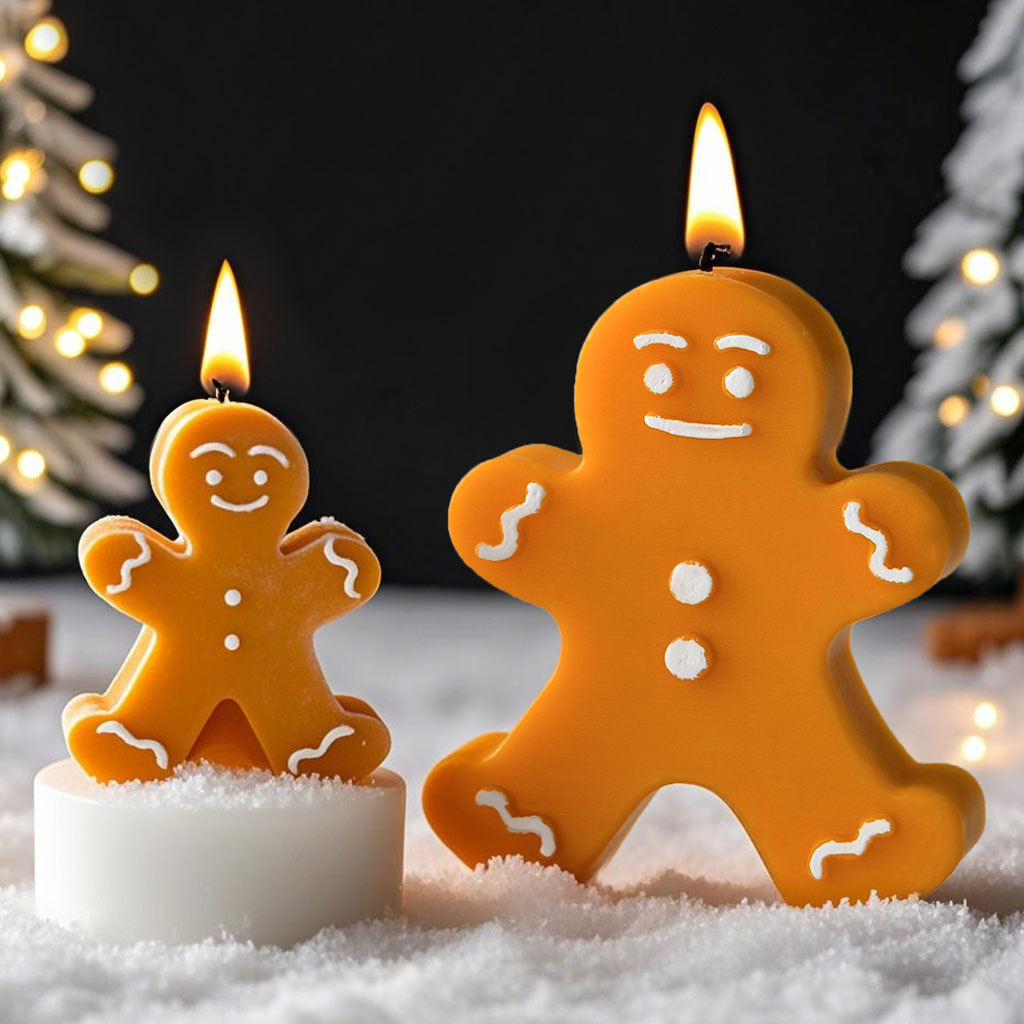 DIY Kartun Gingerbread Man Cet - Candle Making Party ulasan dan harga