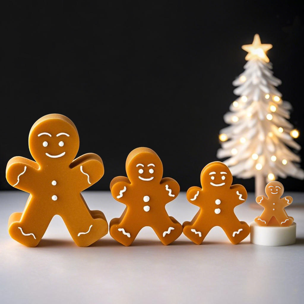 DIY Kartun Gingerbread Man Cet - Candle Making Party ulasan dan harga