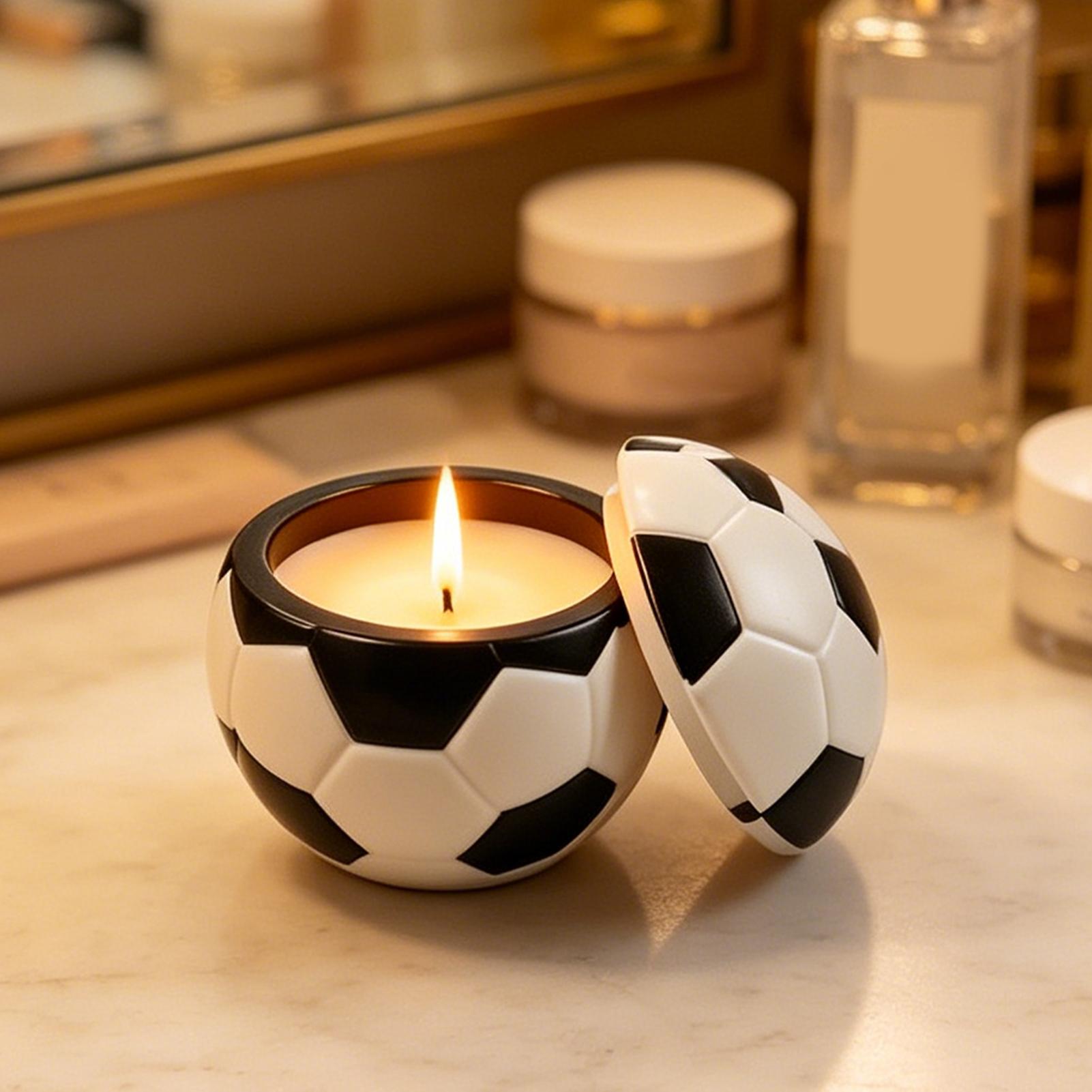 Cetakan Silikon Sepak Bola 3D  - Candle Making Jars ulasan dan harga