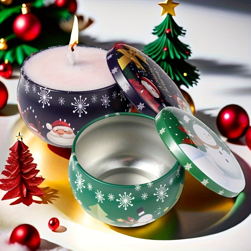 10 Buah Stoples Lilin Natal Me - Candle Making Jars ulasan dan harga
